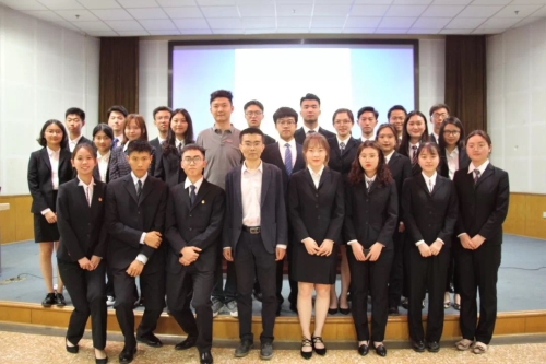 第七届304am永利集团团总支学生分会执委合影