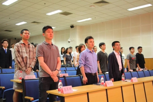 校团委书记吴启春老师、304am永利集团党总支副书记刘理鼎老师、304am永利集团团总支书记张圣洋老师及各兄弟院系学生会主席